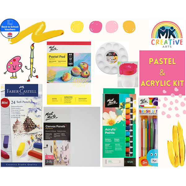 Pastel & Acrylic Kit 600x600